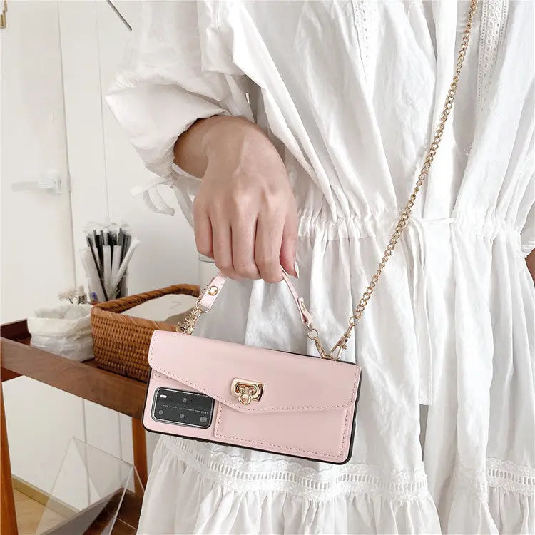 Coque de Téléphone Luxe Chic VELINA Pink-Huawei P30