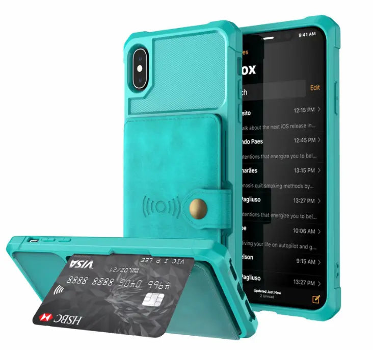 Coque de Téléphone Magnétique PROTEX green-S10e