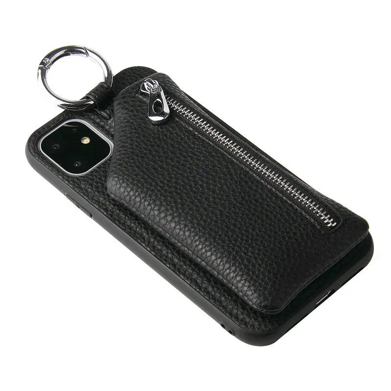 Coque de Téléphone Mode PU LEXOR Black single shell-iPhoneXR(6.1)