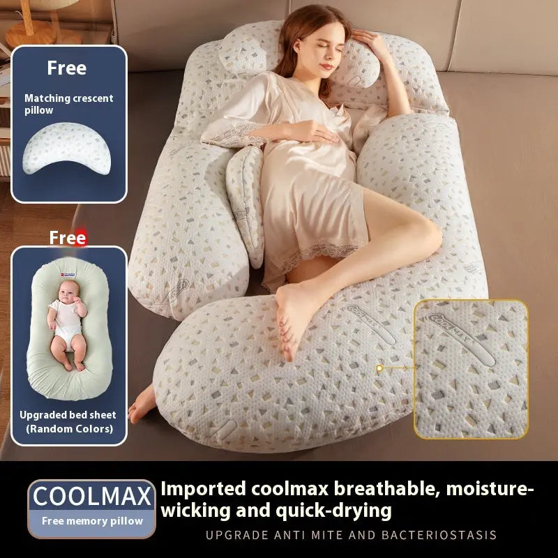 Coussin Allaitement Bambou SERENA COOLMAX Memory Pillow