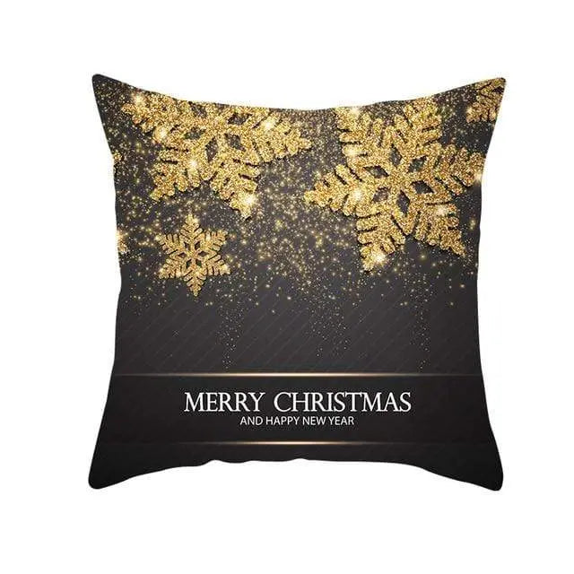 Coussin Noel Noir-Housse de France - Housse De France