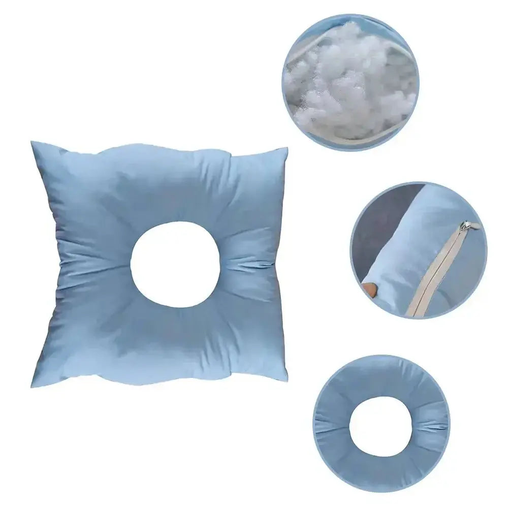 Coussin de massage en forme de U pour le visage et le cou