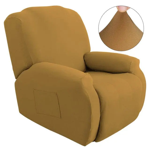 DECORELAX - Housse de fauteuil inclinable imperméable imprimée - Housse de France