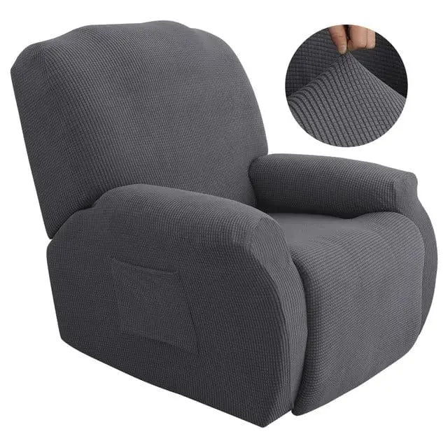 DECORELAX - Housse de fauteuil inclinable imperméable imprimée - Housse de France