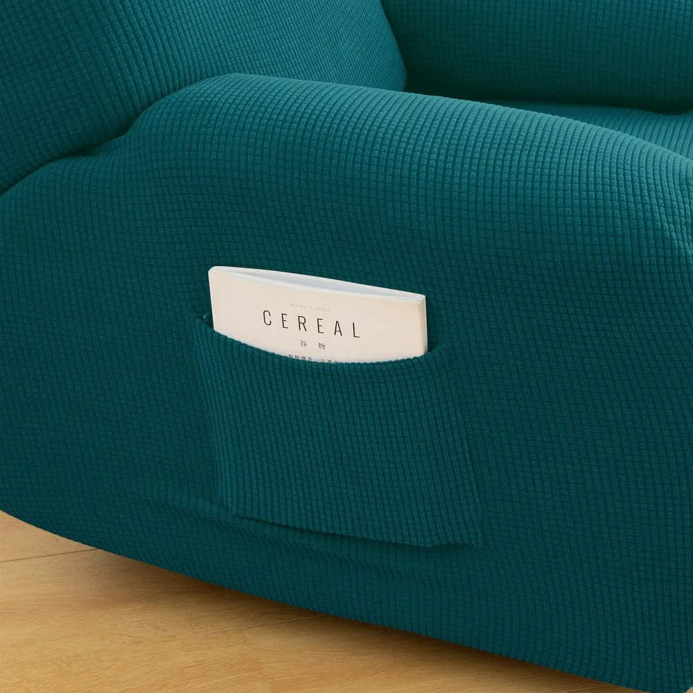 DECORELAX - Housse de fauteuil inclinable imperméable imprimée - Housse de France