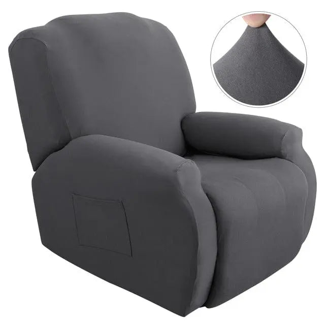 DECORELAX - Housse de fauteuil inclinable imperméable imprimée - Housse de France