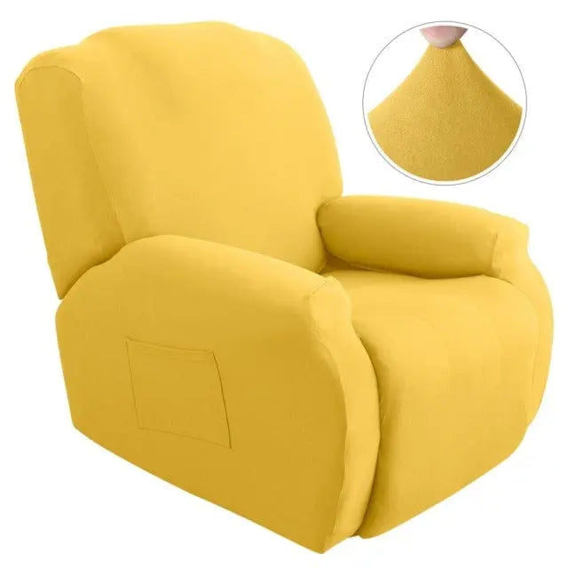 DECORELAX - Housse de fauteuil inclinable imperméable imprimée - Housse de France