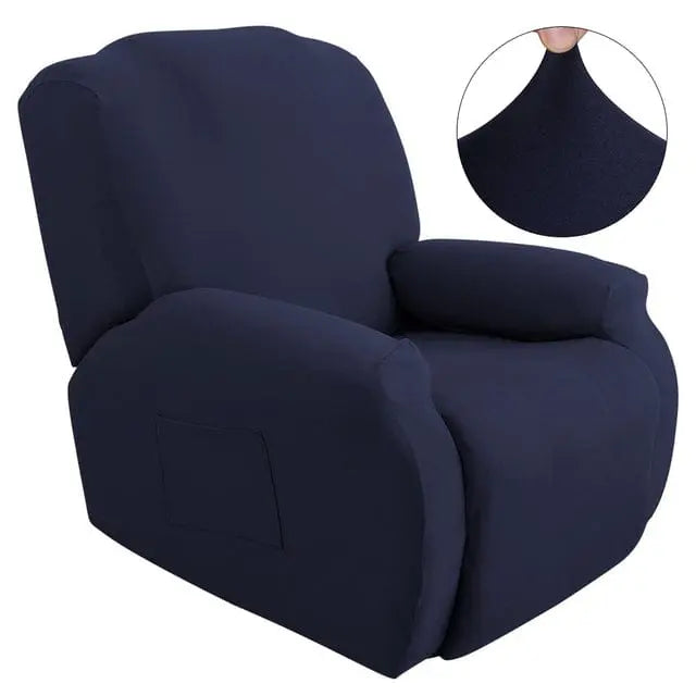 DECORELAX - Housse de fauteuil inclinable imperméable imprimée - Housse de France