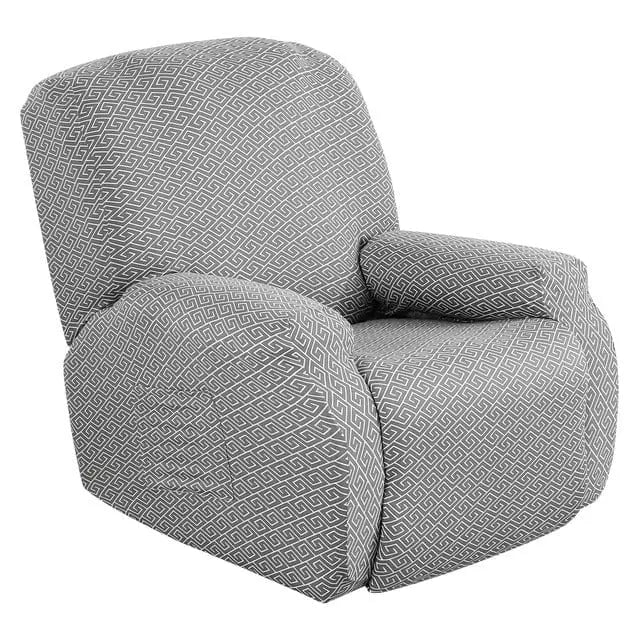 DECORELAX - Housse de fauteuil inclinable imperméable imprimée - Housse de France