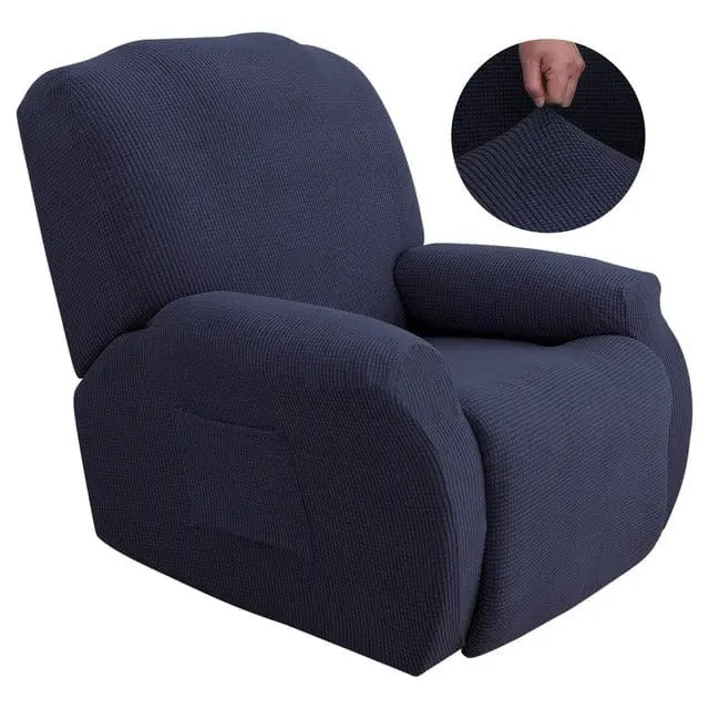 DECORELAX - Housse de fauteuil inclinable imperméable imprimée - Housse de France