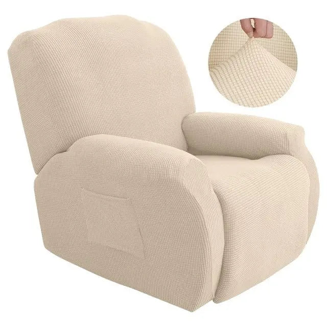 DECORELAX - Housse de fauteuil inclinable imperméable imprimée - Housse de France