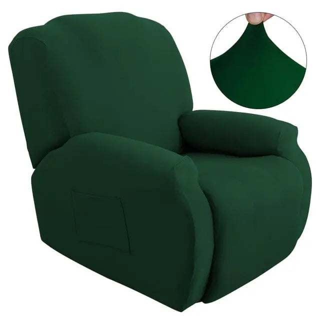 DECORELAX - Housse de fauteuil inclinable imperméable imprimée - Housse de France