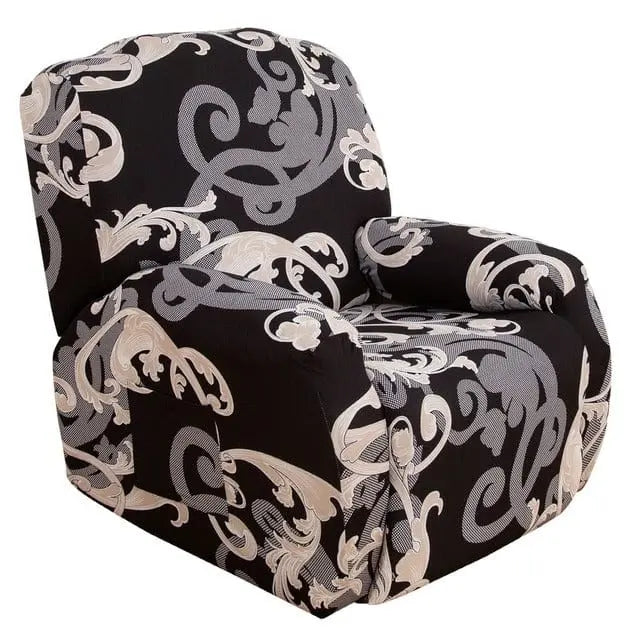 DECORELAX - Housse de fauteuil inclinable imperméable imprimée - Housse de France