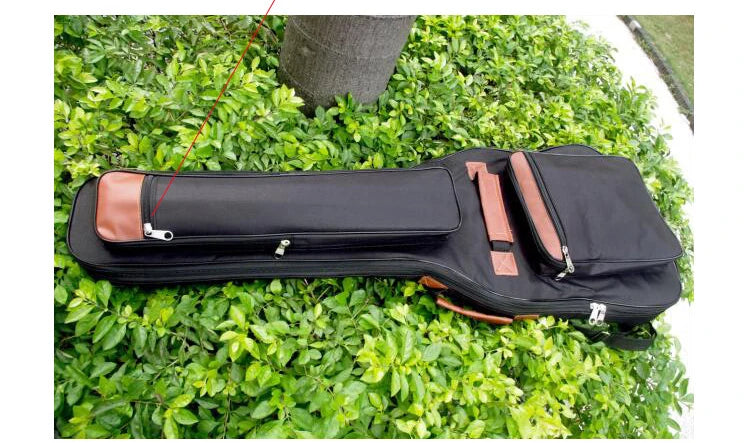Sac de guitare électrique 40 / 46 pouces, sac de basse électrique étanche, sac de concert rembourré épais de 10mm Housse de France