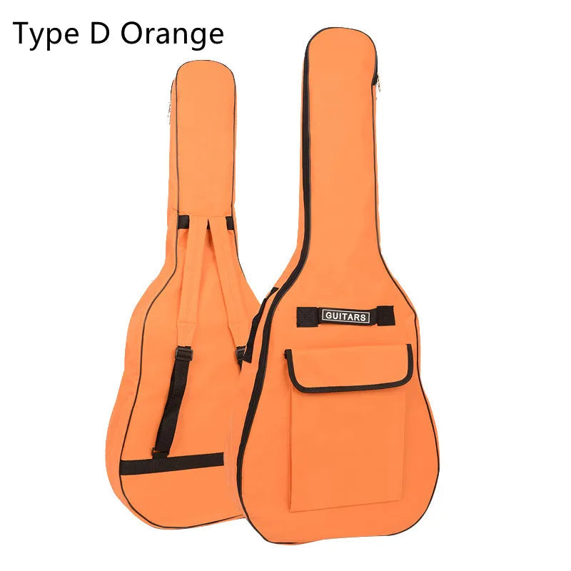 40/41 pouces Oxford tissu guitare acoustique/guitare électrique Double sangles guitare rembourrée coque souple Gig sac sac à dos étanche Housse de France