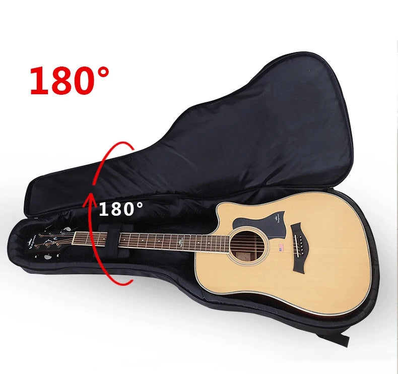 Sac à dos épais pour guitare de 41 pouces, étanche, Oxford, sacs pour basses électriques, qualité douce pour 36 à 39 pouces, housse de musique classique XA6CT Housse de France