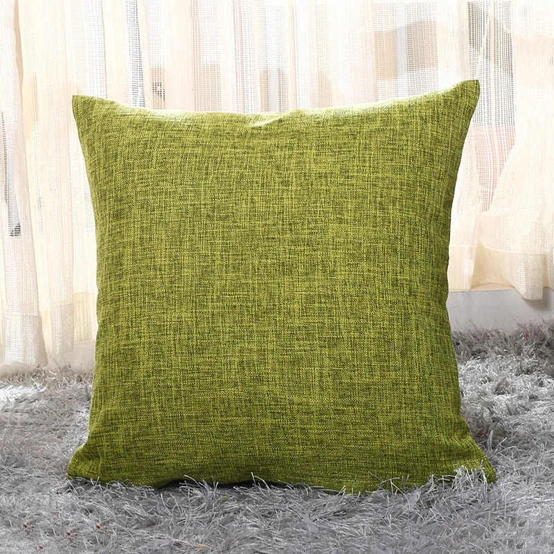 Taie d'Oreiller Moderne Eco **LINORA** Housse de France