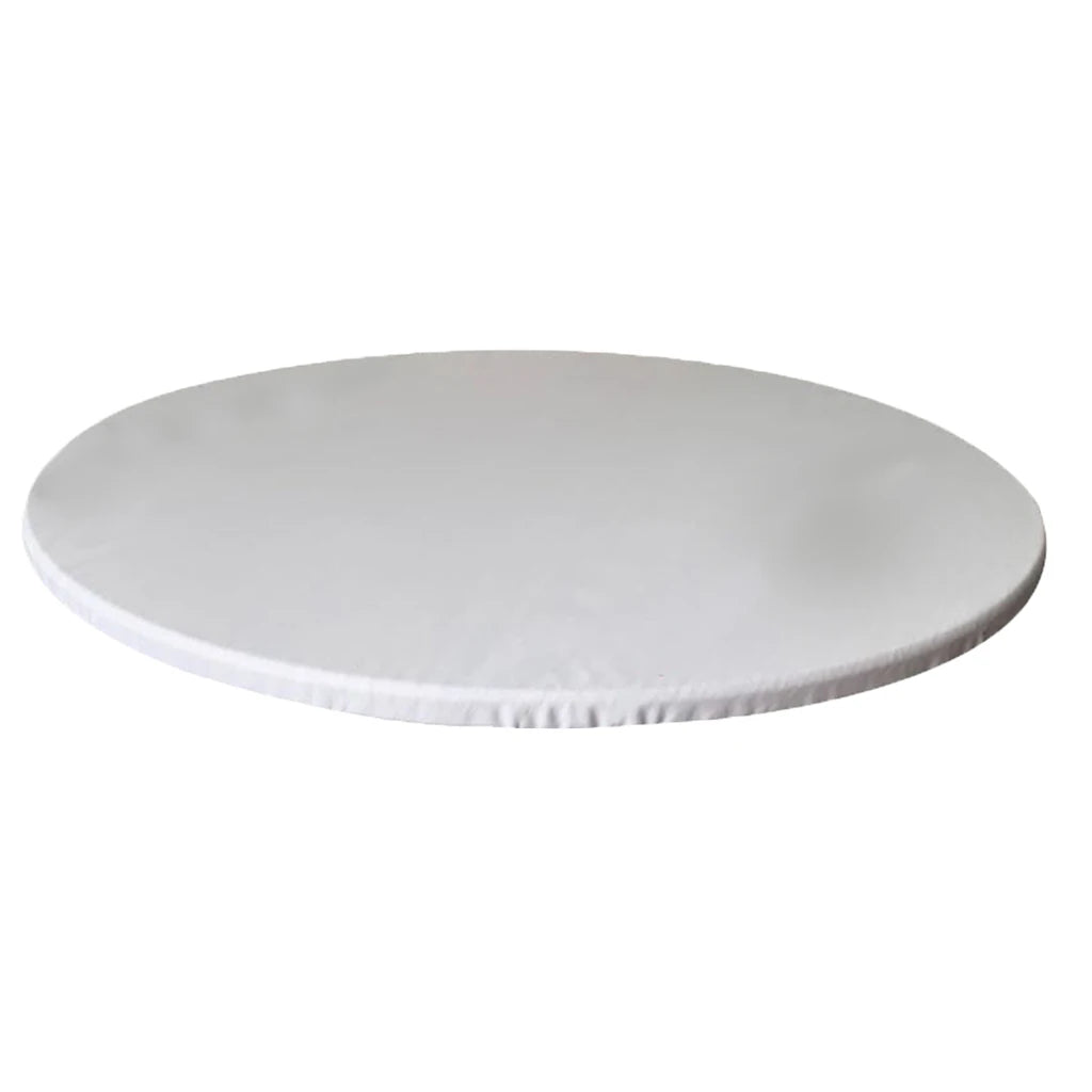 Juste de table ronde imperméable, protection de gril, nappe ronde en polyester, réglable, housse de table couvertes avec bord élastique 60-120cm Housse de France