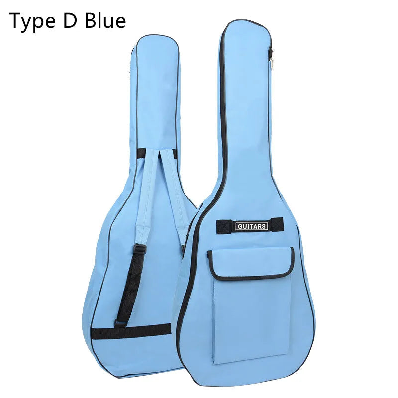 40/41 pouces Oxford tissu guitare acoustique/guitare électrique Double sangles guitare rembourrée coque souple Gig sac sac à dos étanche Housse de France