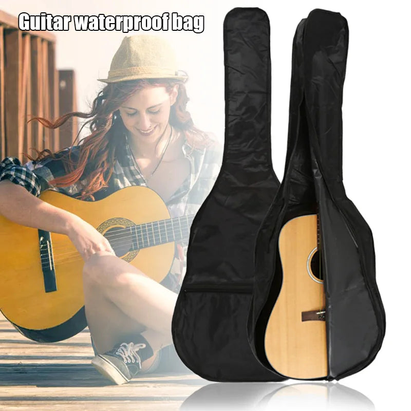 Sac à dos de guitare en tissu Oxford, imperméable, universel, monocouche, 30/38/40/41 pouces, nouveau Housse de France