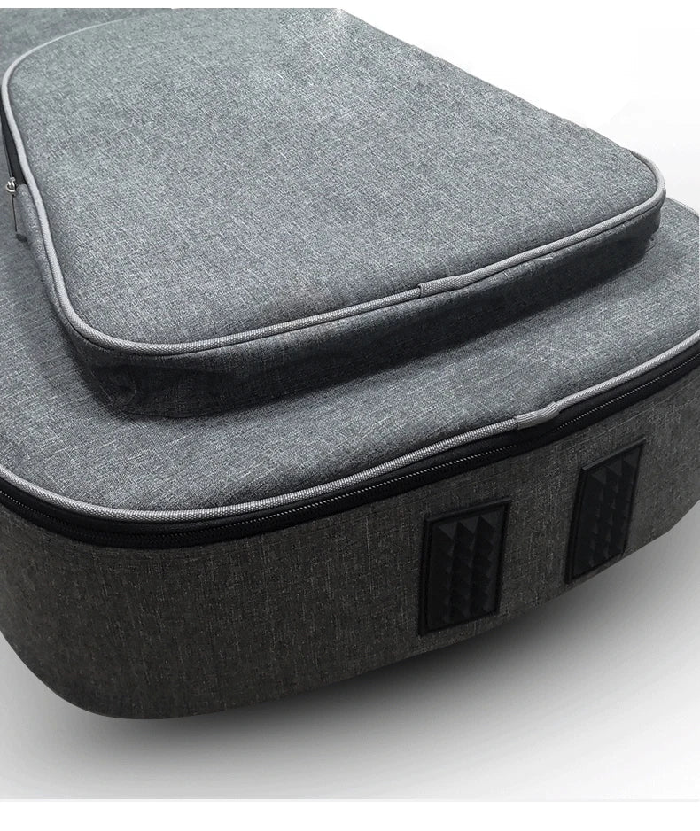 Sac à dos épais pour guitare de 41 pouces, étanche, Oxford, sacs pour basses électriques, qualité douce pour 36 à 39 pouces, housse de musique classique XA6CT Housse de France