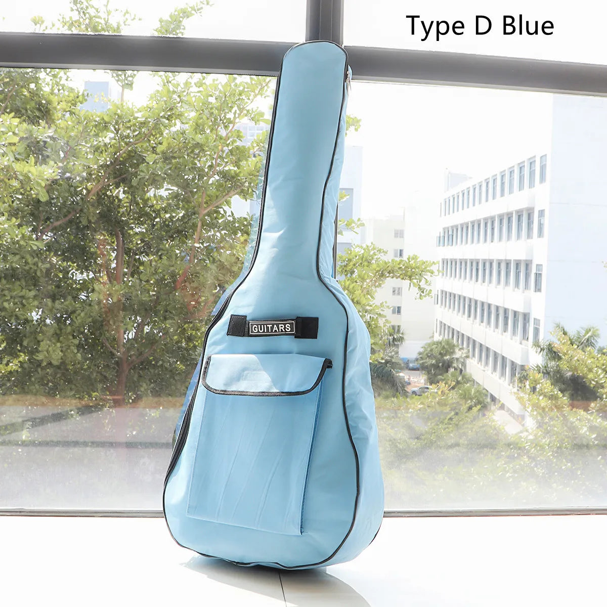 40/41 pouces Oxford tissu guitare acoustique/guitare électrique Double sangles guitare rembourrée coque souple Gig sac sac à dos étanche Housse de France