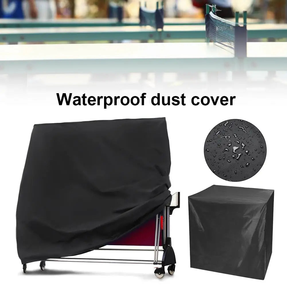 Juste de table de ping-pong multifonction, imperméable, anti-poussière, pliante, noire, Choth, protection des meubles pour la maison ou l'extérieur Housse de France