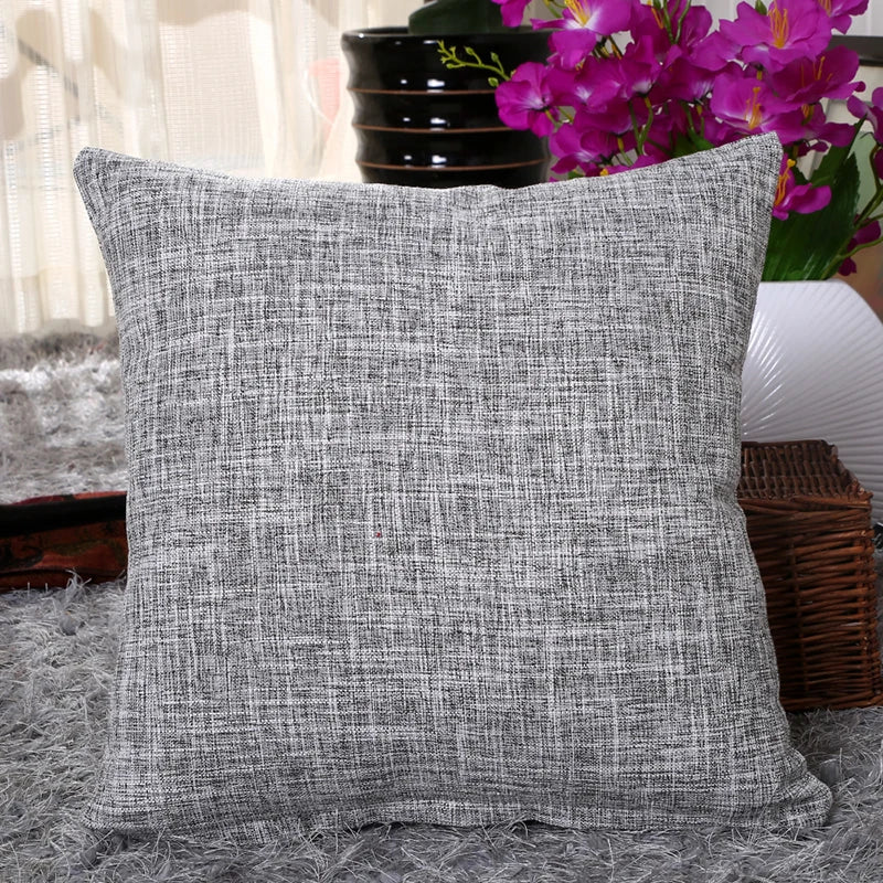 Taie d'Oreiller Moderne Eco **LINORA** Housse de France