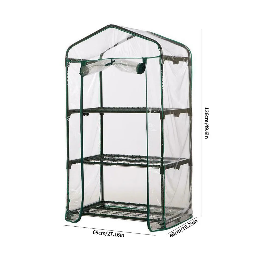 Serre À Plantes Pliable PVC Transparent LURICO