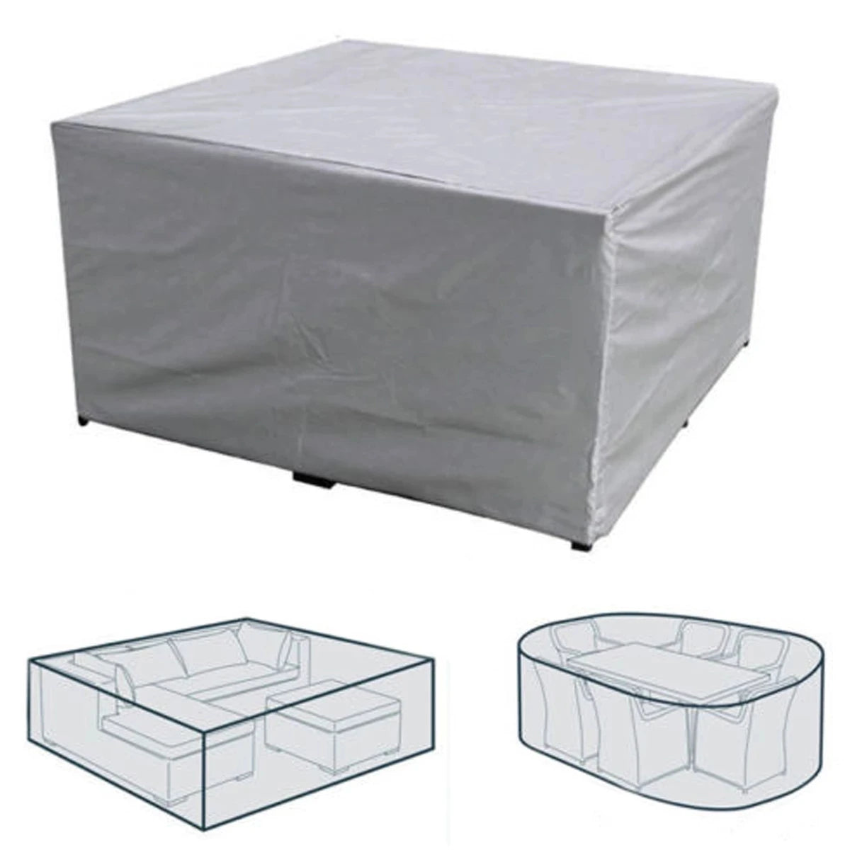 Housse Table Jardin Imperméable PROTELO