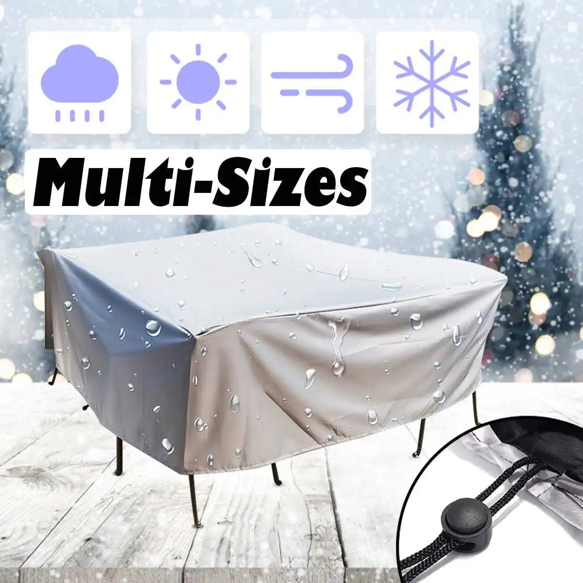 Housse Table Jardin Imperméable PROTELO