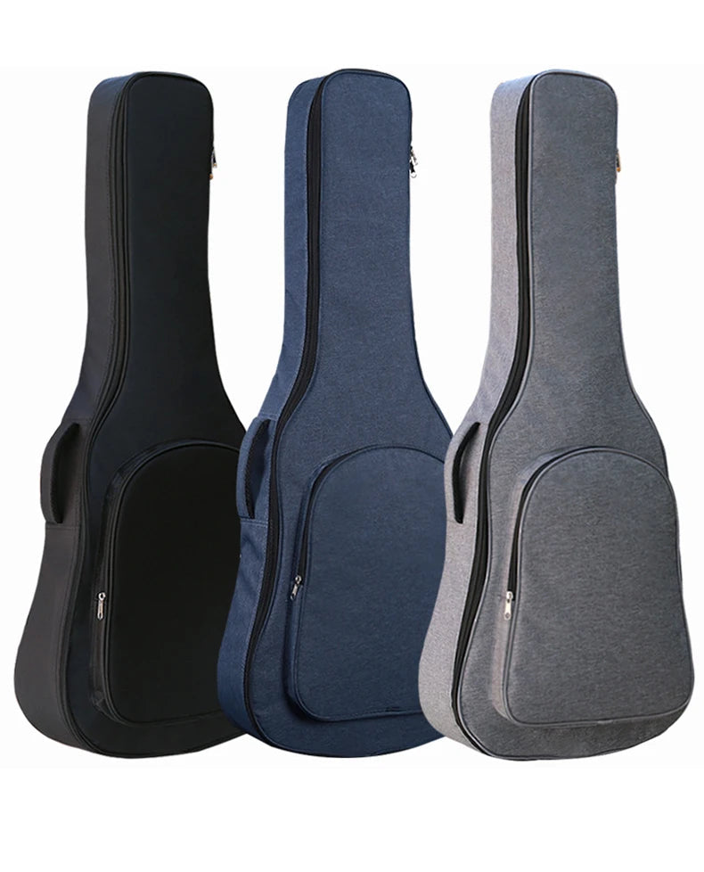 Sac à dos épais pour guitare de 41 pouces, étanche, Oxford, sacs pour basses électriques, qualité douce pour 36 à 39 pouces, housse de musique classique XA6CT Housse de France