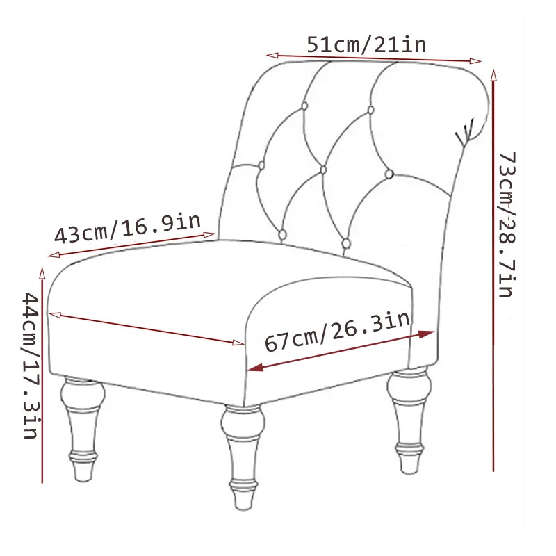Housse Fauteuil Crapaud Moderne SPANTEX