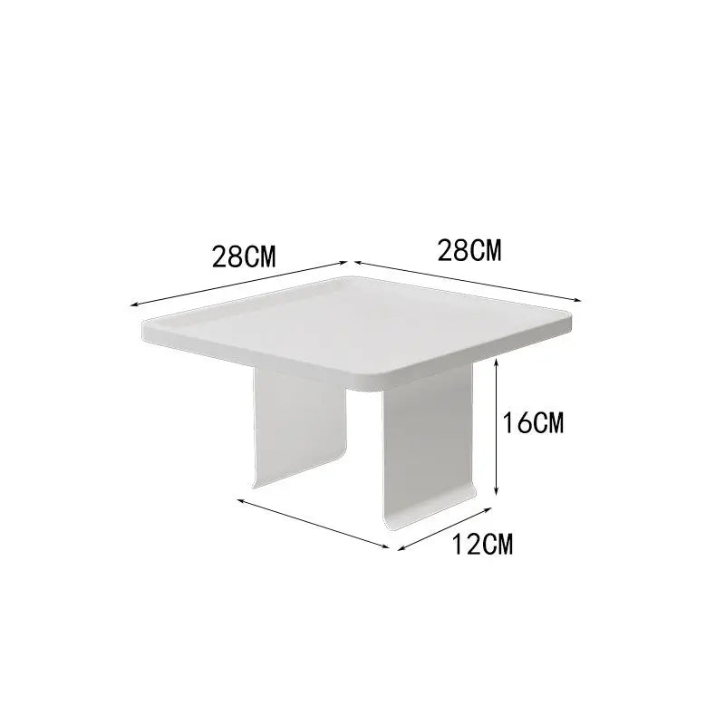 Housse Accoudoir Canapé Moderne IRONIX White-28X28cm