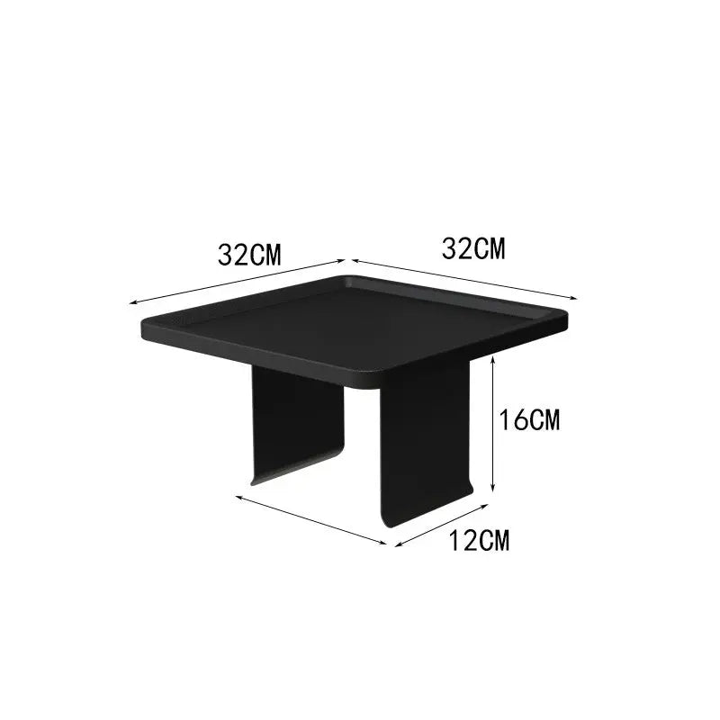 Housse Accoudoir Canapé Moderne IRONIX Black-32X32cm