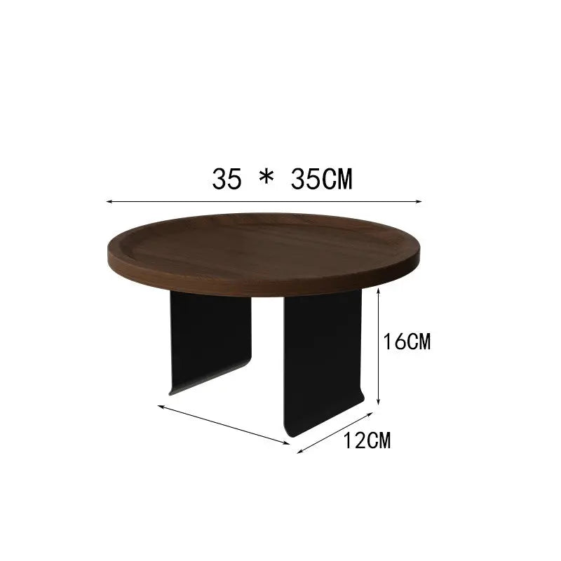 Housse Accoudoir Canapé Moderne IRONIX Walnut-35X35cm