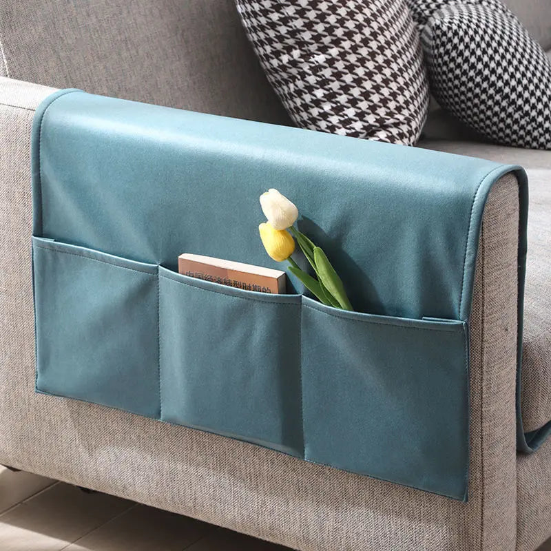 Housse Accoudoir Canapé Polyester SHIROT 11 Navy Blue-60X110cm