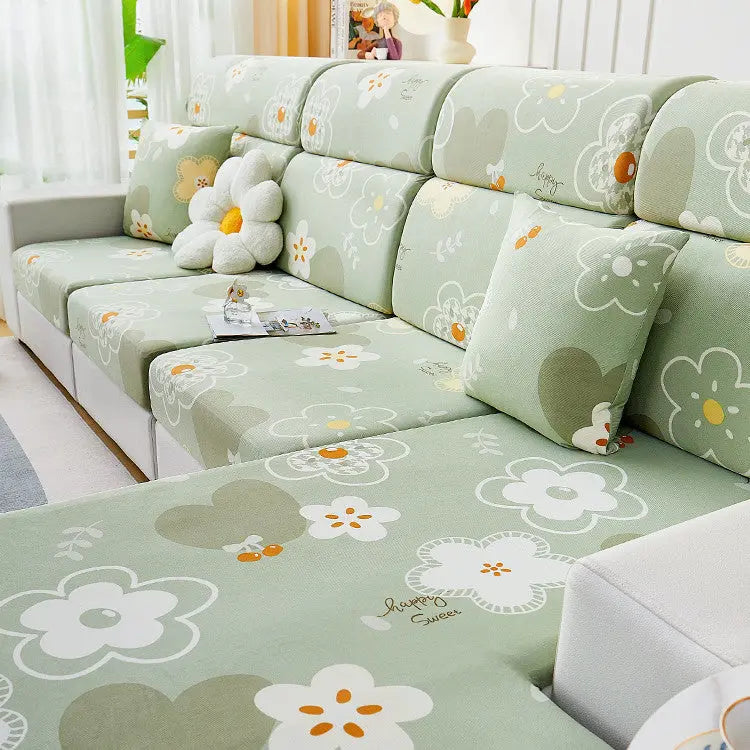 Housse Assise Canapé Imprimée SILKARA