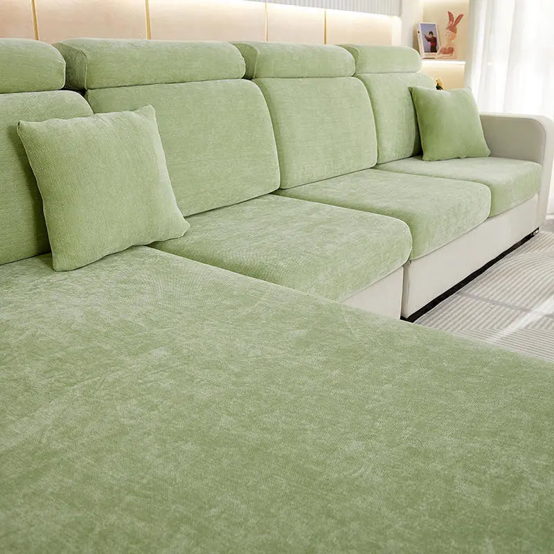 Housse Assise Canapé Minimaliste ZELINA Mint Green-Small Single