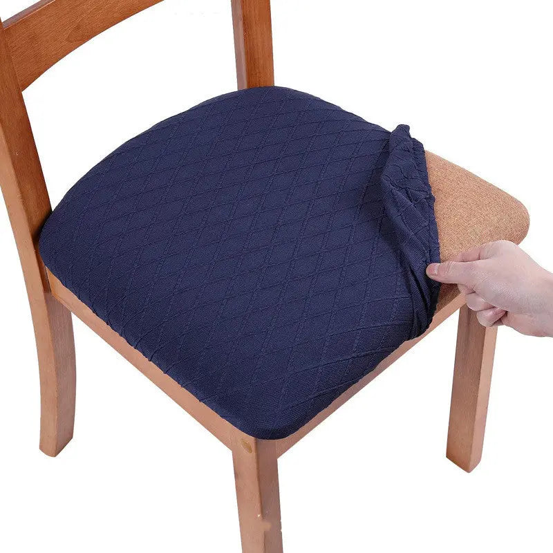 Housse Assise Chaise Élastique OPERA Navy Blue