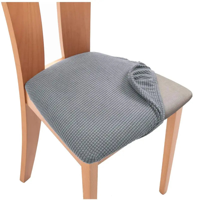 Housse Assise Chaise Extensible ZYVO Light Grey