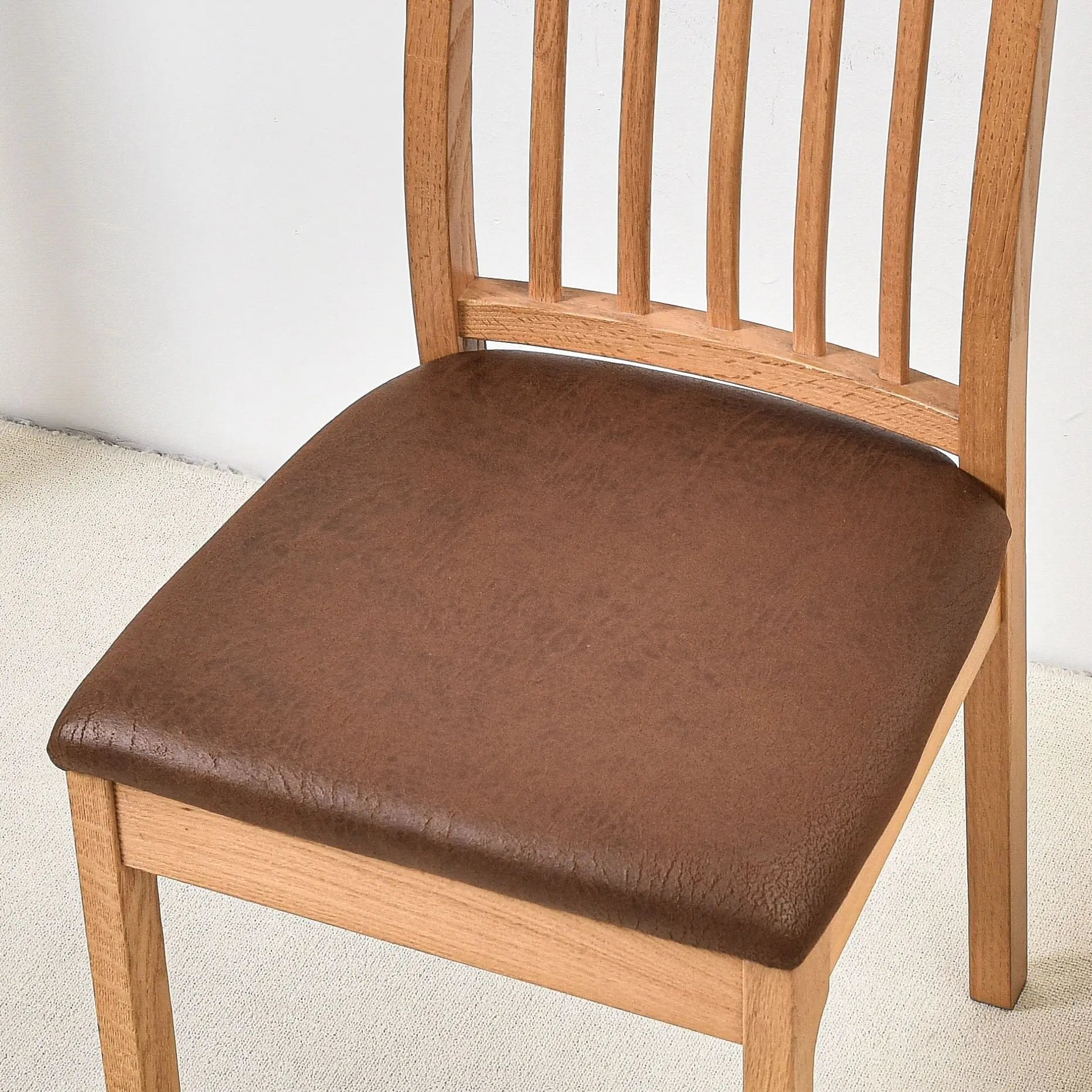 Housse Assise Chaise Géométrique POLIO Brown-Universal Square Pad Sets