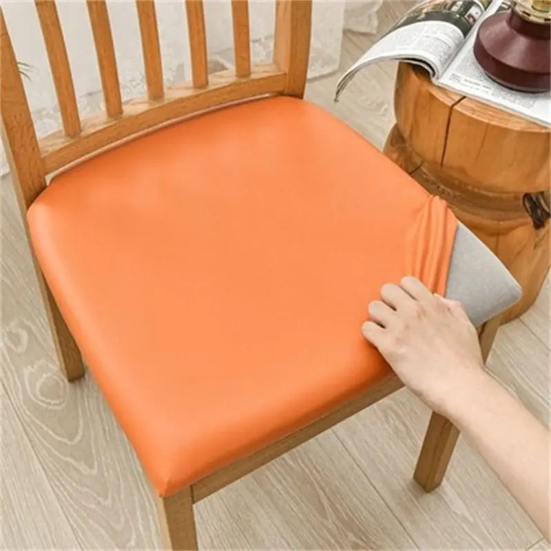 Housse Assise Chaise Imperméable LUXORE Orange-Length And Width 35to50cm-1PCS