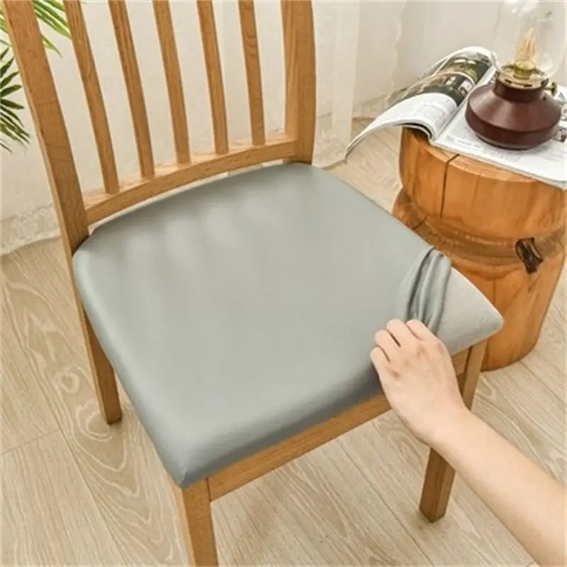 Housse Assise Chaise Imperméable VELONA Light Gray-Length And Width 35to50cm-1PCS