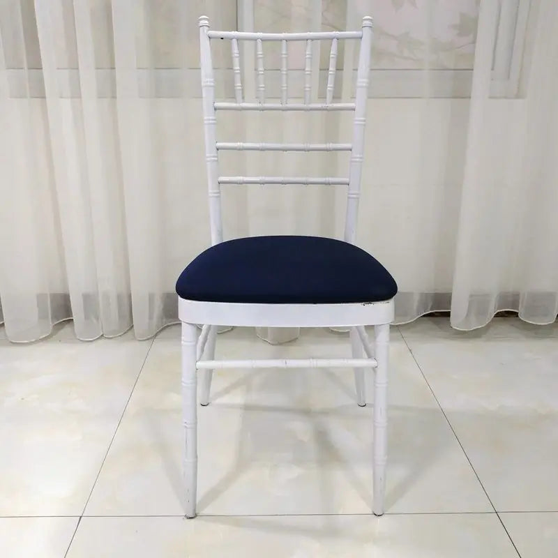 Housse Assise Chaise Moderne BAMBOOJO 24 Navy Blue-Regular Size