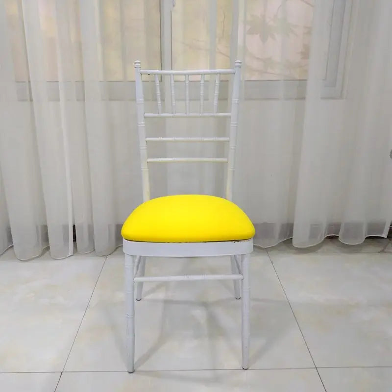 Housse Assise Chaise Moderne BAMBOOJO 35 Yellow-Regular Size