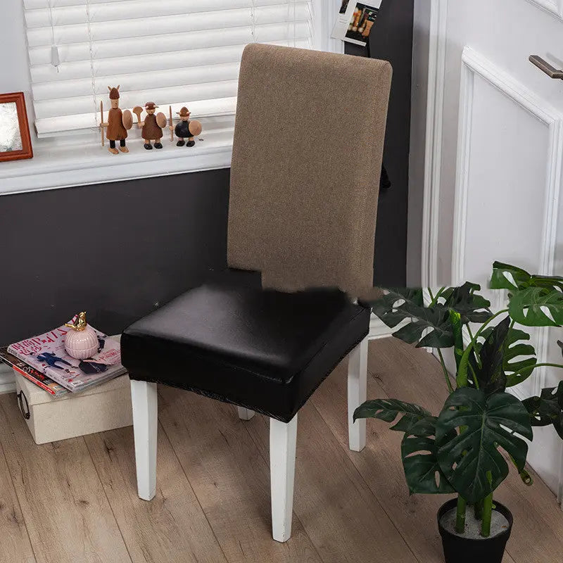 Housse Assise Chaise PU Imperméable EVALIA Black