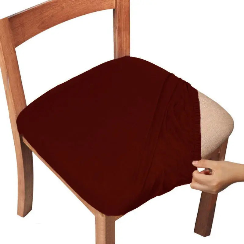 Housse Assise Chaise Polyester SIMTRA Wine Red
