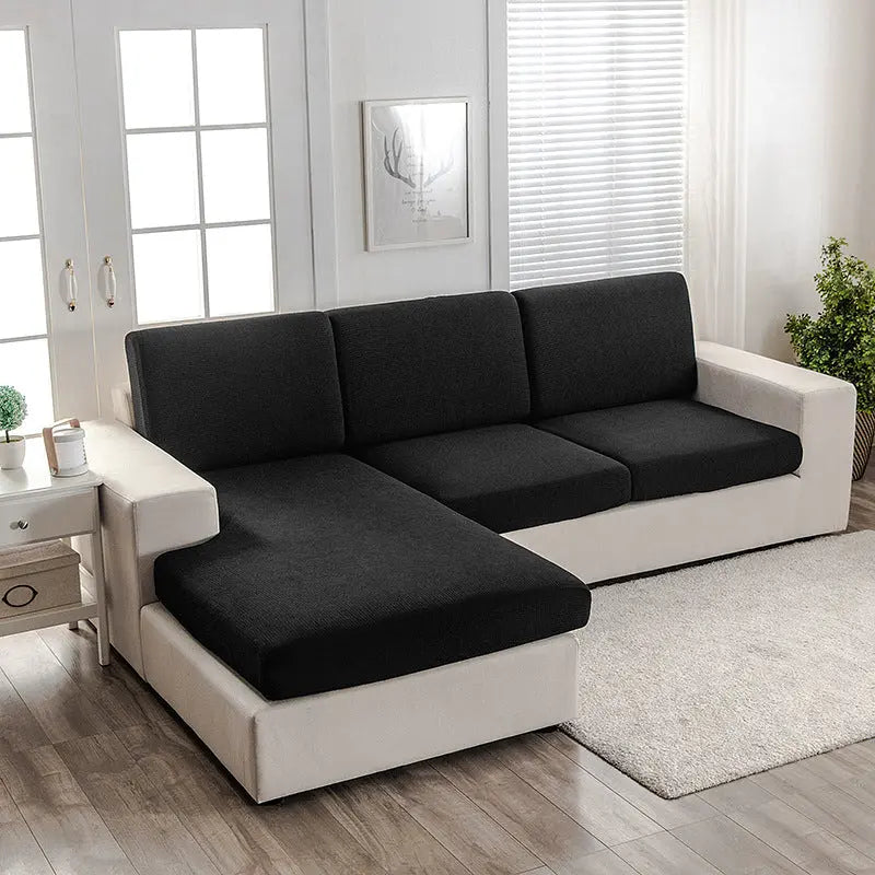Housse Assise Imperméable CIRCLE Black-Pillow cover