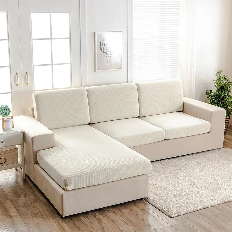 Housse Assise Imperméable CIRCLE White-Enlarged Double